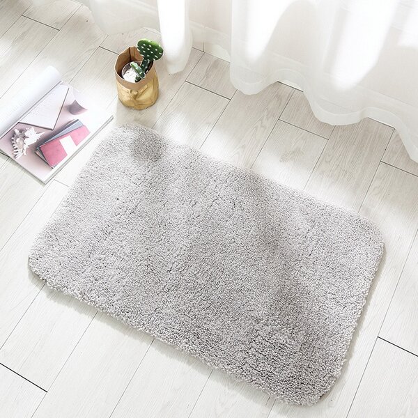 Latitude Run® Bathroom Rugs Luxury Soft Ceslie Microfiber Shower Rug Wayfair.ca